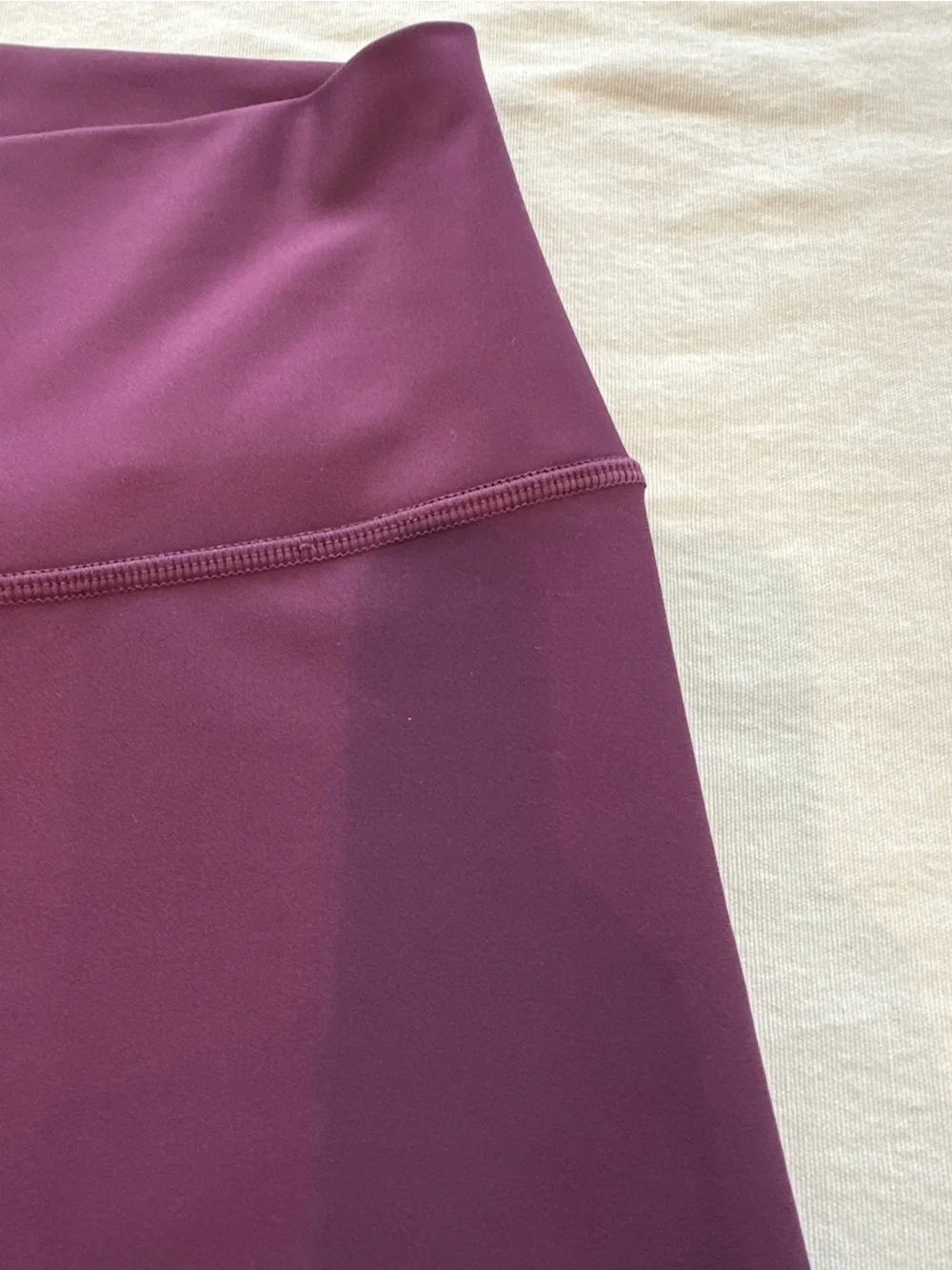 ALO Yoga Deep Plum High-Waist Leggings